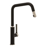Abode Hex Single Lever Pull Out U-Spout Kitchen Mixer Tap