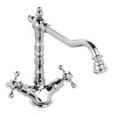 Abode Melford Dual Lever Country Style Kitchen Mixer Tap