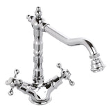 Abode Melford Dual Lever Country Style Kitchen Mixer Tap