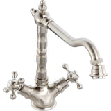 Abode Melford Dual Lever Country Style Kitchen Mixer Tap
