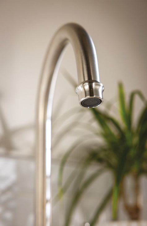 Abode Ornate Dual Lever C-Spout Kitchen Mixer Tap