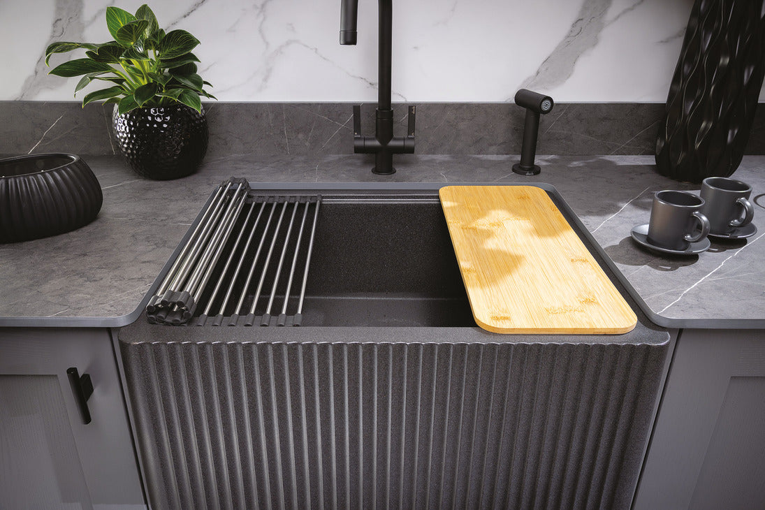 Abode Optima Belfast Composite Granite Kitchen Sink