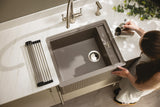 Abode Optima Belfast Composite Granite Kitchen Sink