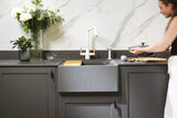 Abode Optima Belfast Composite Granite Kitchen Sink