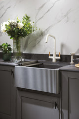 Abode Optima Belfast Composite Granite Kitchen Sink