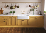 Rangemaster Farmhouse Belfast White Single Bowl Kitchen Sink