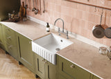 Rangemaster Harmony Fluted White Belfast Kitchen Sink
