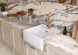 Rangemaster Sandwood Fire Clay Ceramic Belfast Kitchen Sink