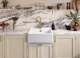 Rangemaster Sandwood Fire Clay Ceramic Belfast Kitchen Sink