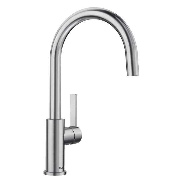 BLANCO Candor Single Lever Kitchen Mixer Tap in Brushed Stainless Steel