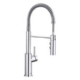BLANCO Catris-S Single Lever Kitchen Mixer Tap with Pull Out Spray in Chrome