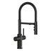 BLANCO Catris-S Flexo Filter Single Lever Kitchen Mixer Tap with Handspray in Black Matt