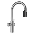 BLANCO Choice Icona-C Filter Mixer Tap with Pull-Out Spray in Brushed Stainless Steel