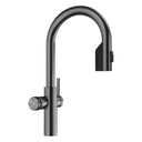 BLANCO Choice Icona-C Filter Mixer Tap with Pull-Out Spray in Satin Dark Steel
