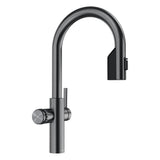 BLANCO Choice Icona-C Filter Mixer Tap with Pull-Out Spray in Satin Dark Steel