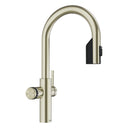 BLANCO Choice Icona-C Filter Mixer Tap with Pull-Out Spray in Satin Gold