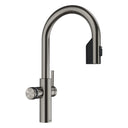 BLANCO Choice Icona-C Filter Mixer Tap with Pull-Out Spray in Satin Platinum
