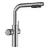 BLANCO Choice Icona-L Single Lever Filter Kitchen Mixer Tap with Pull-Out Spray in Brushed Stainless Steel