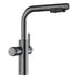 BLANCO Choice Icona-L Single Lever Filter Kitchen Mixer Tap with Pull-Out Spray in Satin Dark Steel