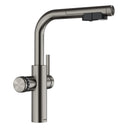 BLANCO Choice Icona-L Single Lever Filter Kitchen Mixer Tap with Pull-Out Spray in Satin Platinum