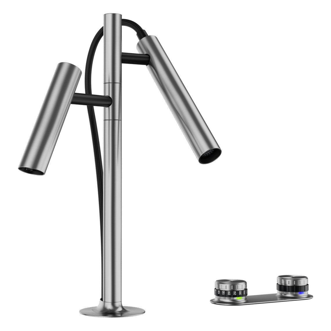 BLANCO Choice Luneoo-S Filter Kitchen Mixer Tap with Pull Out Spray in Brushed Stainless Steel