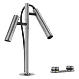 BLANCO Choice Luneoo-S Filter Kitchen Mixer Tap with Pull Out Spray in Brushed Stainless Steel