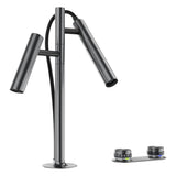 BLANCO Choice Luneoo-S Filter Kitchen Mixer Tap with Pull Out Spray in Satin Dark Steel