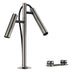 BLANCO Choice Luneoo-S Filter Kitchen Mixer Tap with Pull Out Spray in Satin Platinum