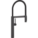 BLANCO Culina S II Single Lever Kitchen Mixer Tap with Pull Out Spray in Black Matt