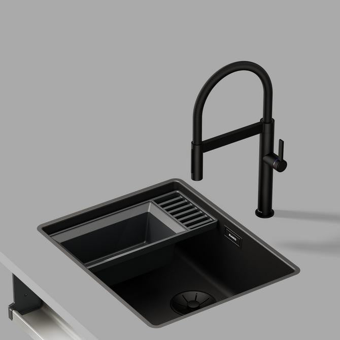 BLANCO Culina S II Mini Semi-Pro Single Lever Kitchen Mixer Tap with Pull-Out Spray Detail