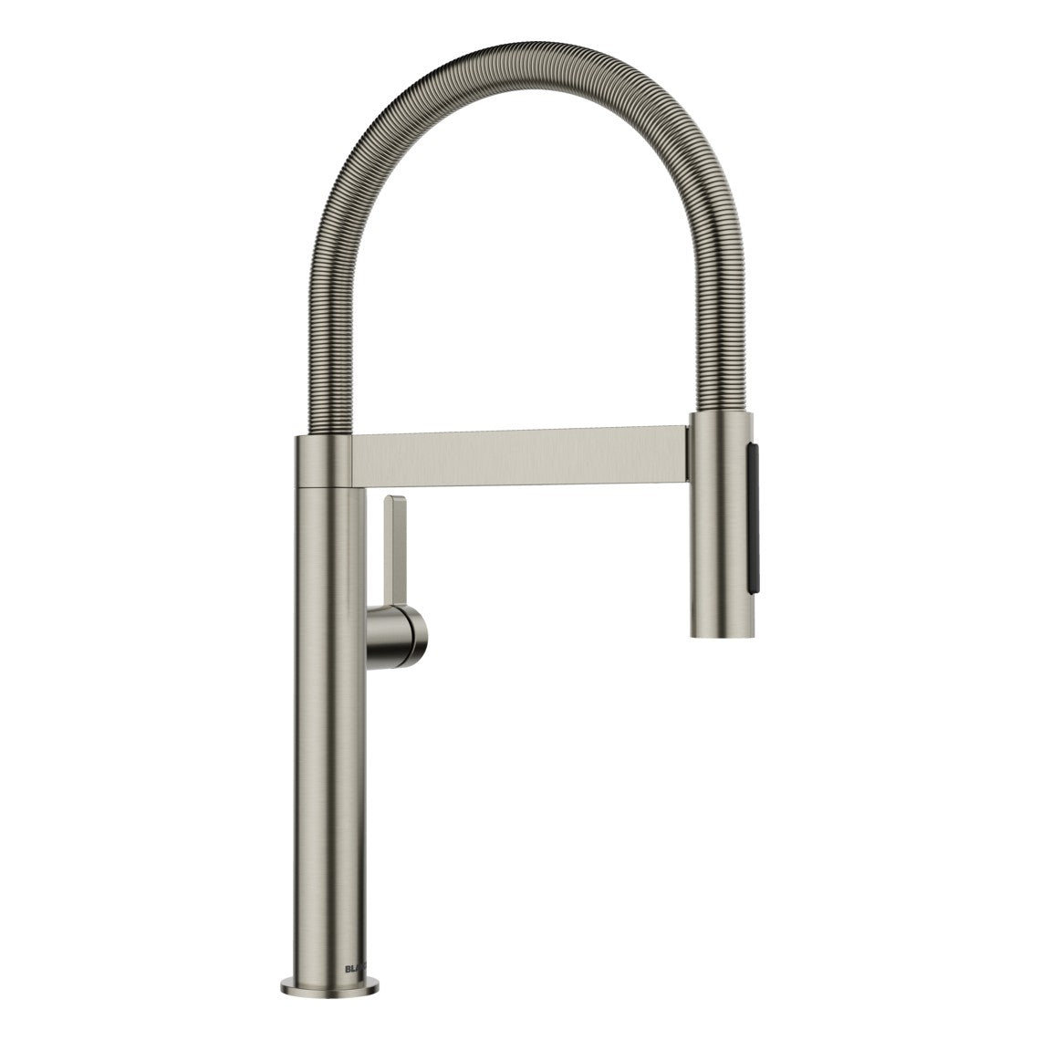 BLANCO Culina S II Mini Semi-Pro Single Lever Kitchen Mixer Tap with Pull-Out Spray in Satin Platinum