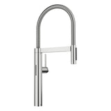 BLANCO Culina II S II Sensor Semi-Pro Kitchen Mixer Tap in PVD Steel