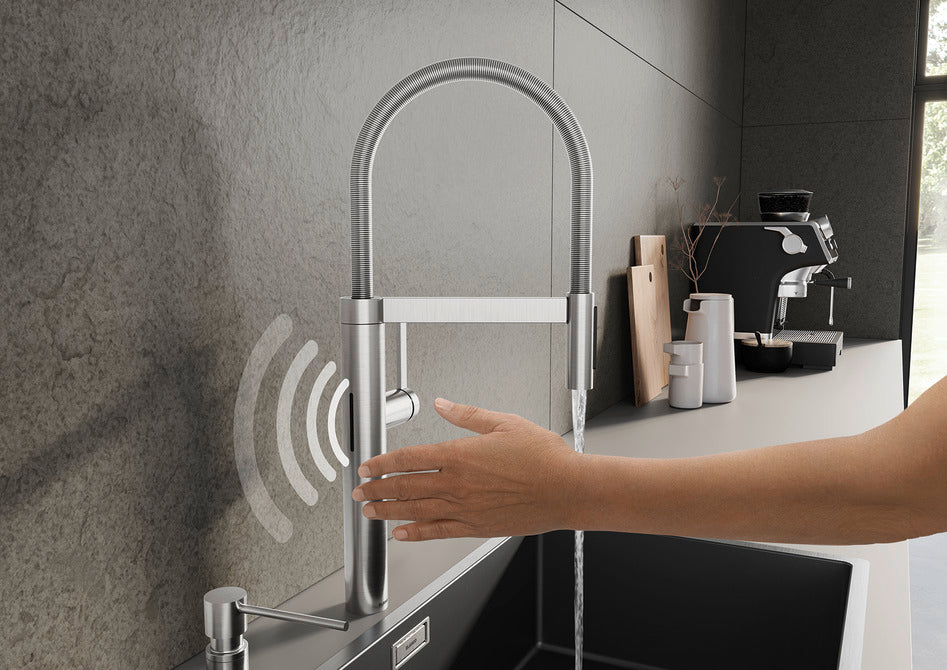 BLANCO Culina II S II Sensor Semi-Pro Kitchen Mixer Tap Touchless Sensor Hand Wave