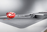 BLANCO Eloscope-F II Single Lever Kitchen Mixer Tap Fully Retracted Flush with the Worktop
