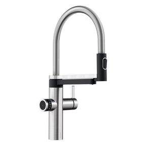 BLANCO Evol-S Pro Filter Filtered Water Kitchen Tap in PVD Steel