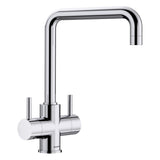 BLANCO Jamia Dual Lever Kitchen Mixer Tap in Chrome