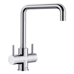 BLANCO Jamia Dual Lever Kitchen Mixer Tap in Chrome