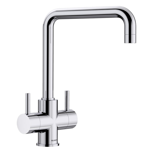 BLANCO Jamia Dual Lever Kitchen Mixer Tap in Chrome