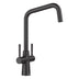 BLANCO Jax Dual Lever Kitchen Mixer Tap in Black Matt
