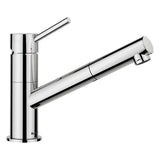 BLANCO Kano-S Single Lever Kitchen Mixer Tap with Pull-Out Spray in Chrome