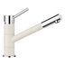 BLANCO Kano Single Lever Kitchen Mixer Tap in Soft White/Chrome