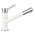 BLANCO Kano Single Lever Kitchen Mixer Tap in White/Chrome