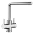 BLANCO Lamia Dual Lever Kitchen Mixer Tap in Chrome