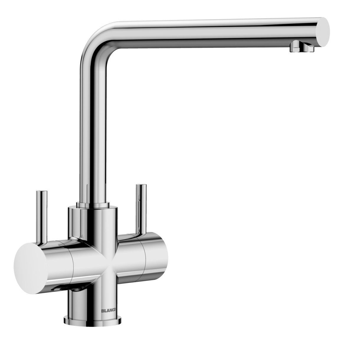 BLANCO Lamia Dual Lever Kitchen Mixer Tap in Chrome