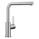 BLANCO Lanora Eco Single Lever Kitchen Mixer Tap in Brushed Stainless Steel