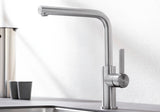 BLANCO Lanora Eco Single Lever Kitchen Mixer Tap in a Kitchen Setting