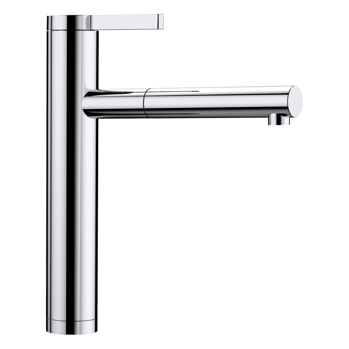 BLANCO Linee-S Single Lever Pull Out Kitchen Mixer Tap in Chrome