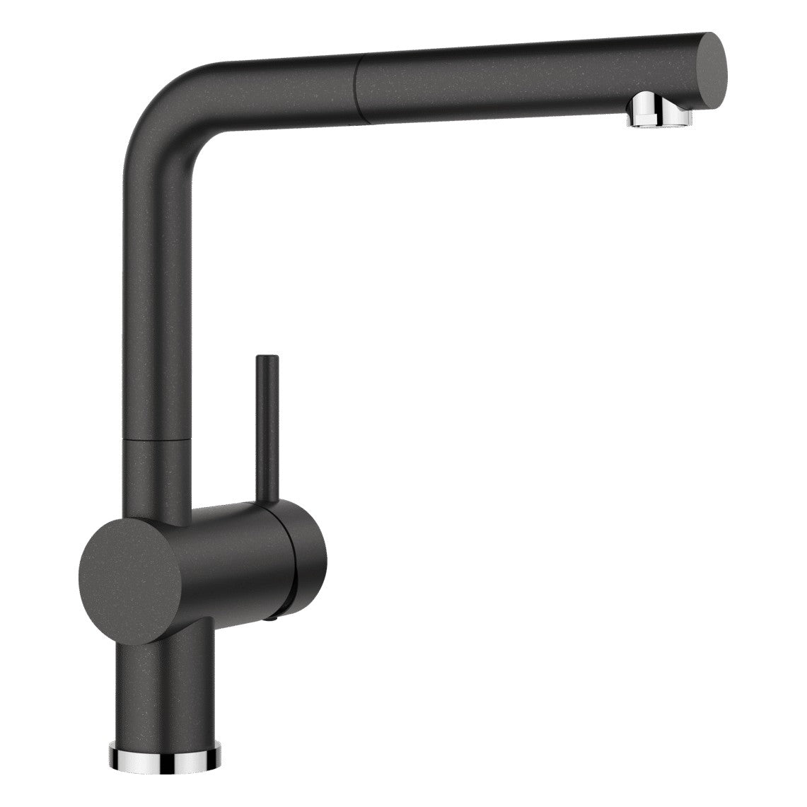 BLANCO Linus-S Single Lever Kitchen Mixer Tap with Pull-Out Spray in Anthracite