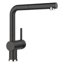 BLANCO Linus-S Single Lever Kitchen Mixer Tap with Pull-Out Spray in Anthracite