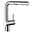 BLANCO Linus-S Vario Single Lever Kitchen Mixer Tap with Pull Out Spray in Chrome
